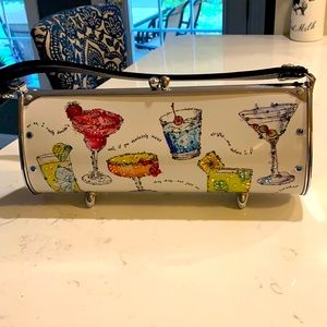 Little Earth Cocktails Swarovski Crystals Evening Bag